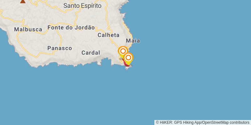Great Route of Santa Maria spur 3 Map