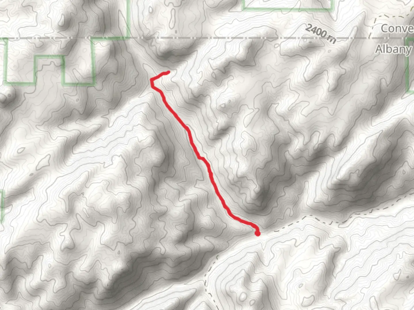 An image depicting the trail Curtis Gulch Trail and its surrounding area.