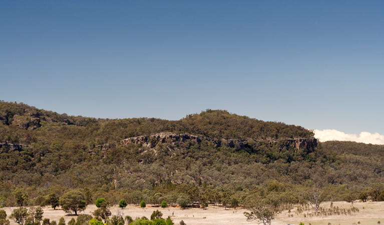 An image depicting the trail Goulburn River National Park and its surrounding area.