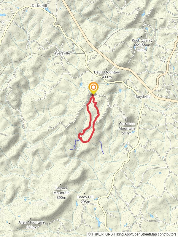 Frady Branch and Latham Cemetary Loop