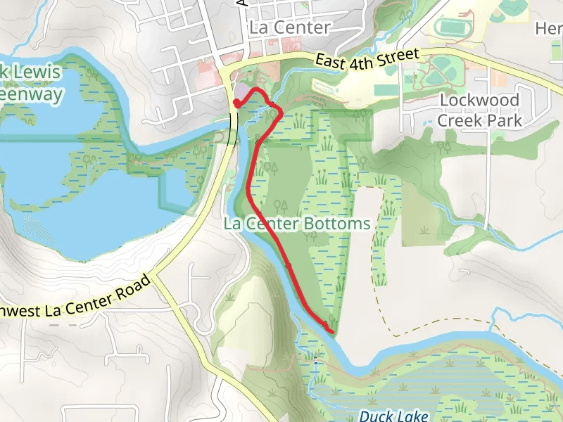 La Center Bottoms Trail