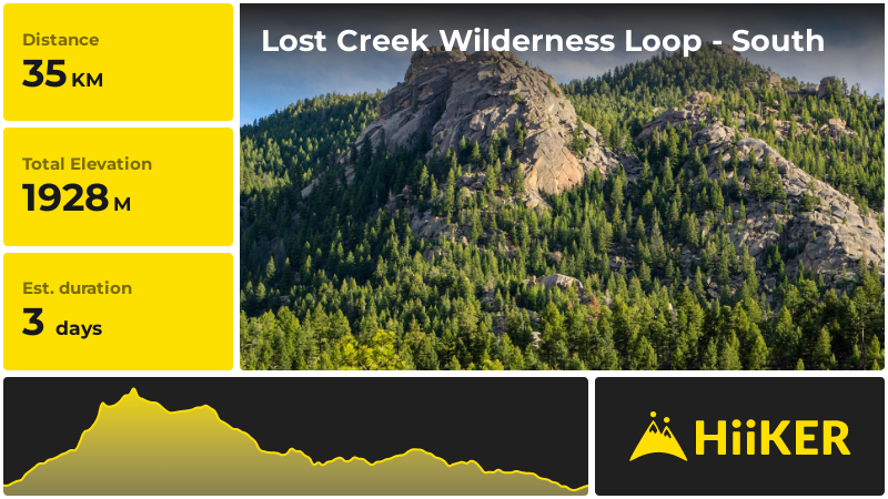Lost Creek Wilderness Loop South Jefferson County Colorado
