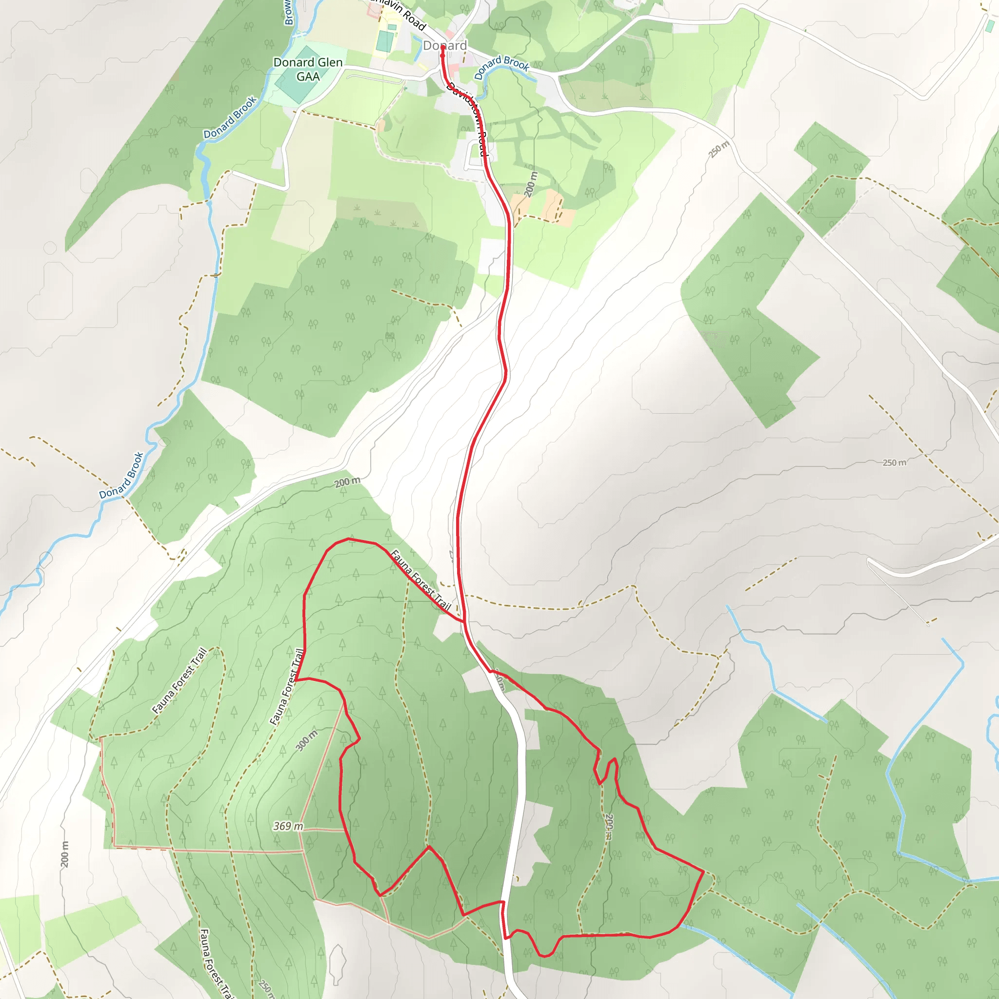 Fauna Loop mobile static map