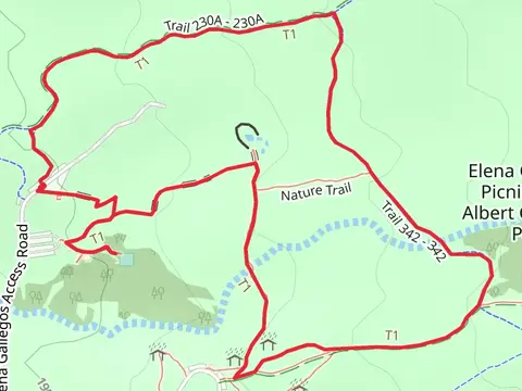 Cottonwood Springs Trail and Pino Trail Loop