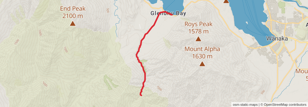 Te Araroa Trail stage 157 Map