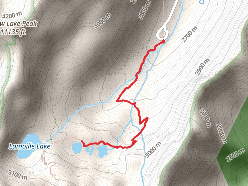 Dollar Lakes via Ruby Crest National Recreation Trail