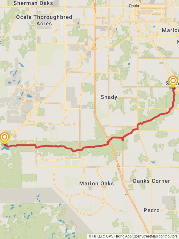 Santos to Ross Prairie