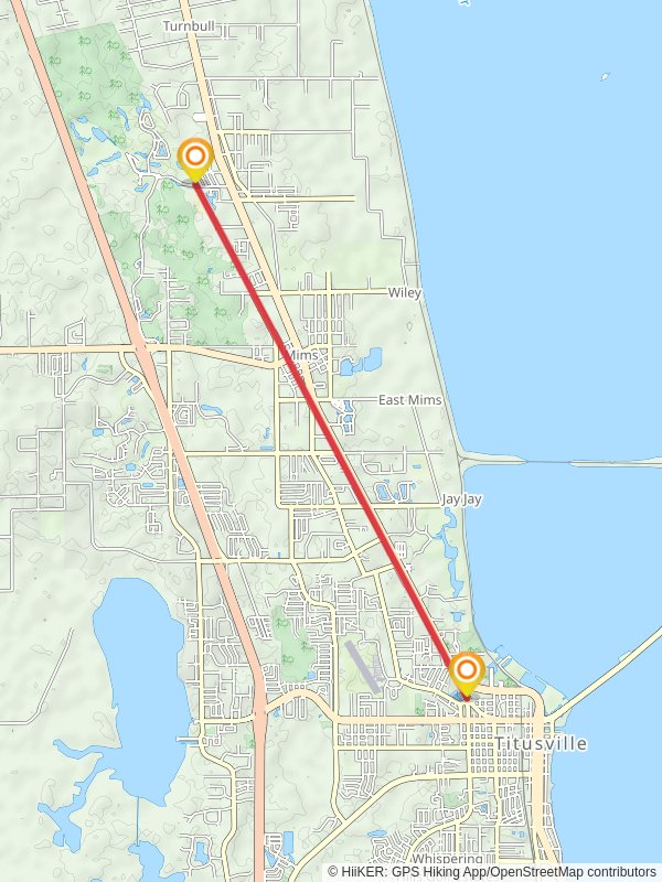 East Regional Rail Trail mobile static map
