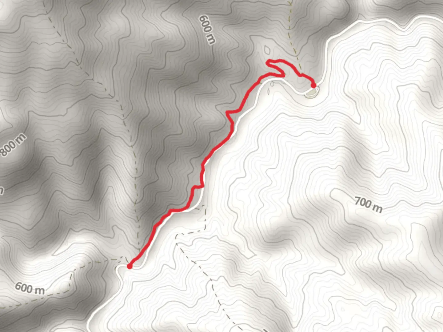 An image depicting the trail Little Stony Parallel Trail and its surrounding area.
