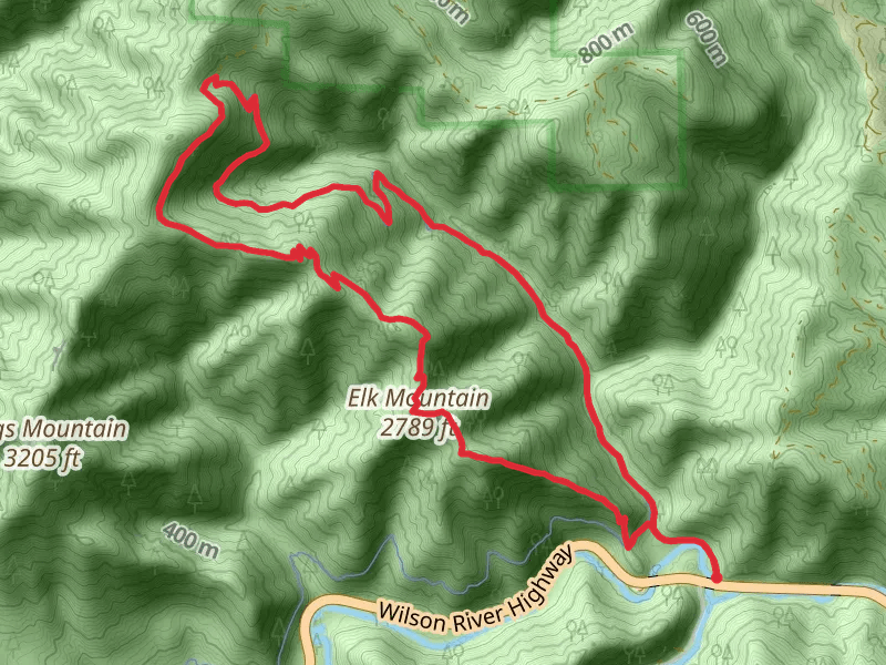 Elk Mountain and West Fork Elk Creek Loop