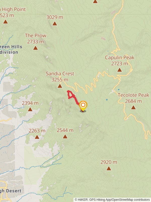 Gravel Pit and South Crest Loop Trail