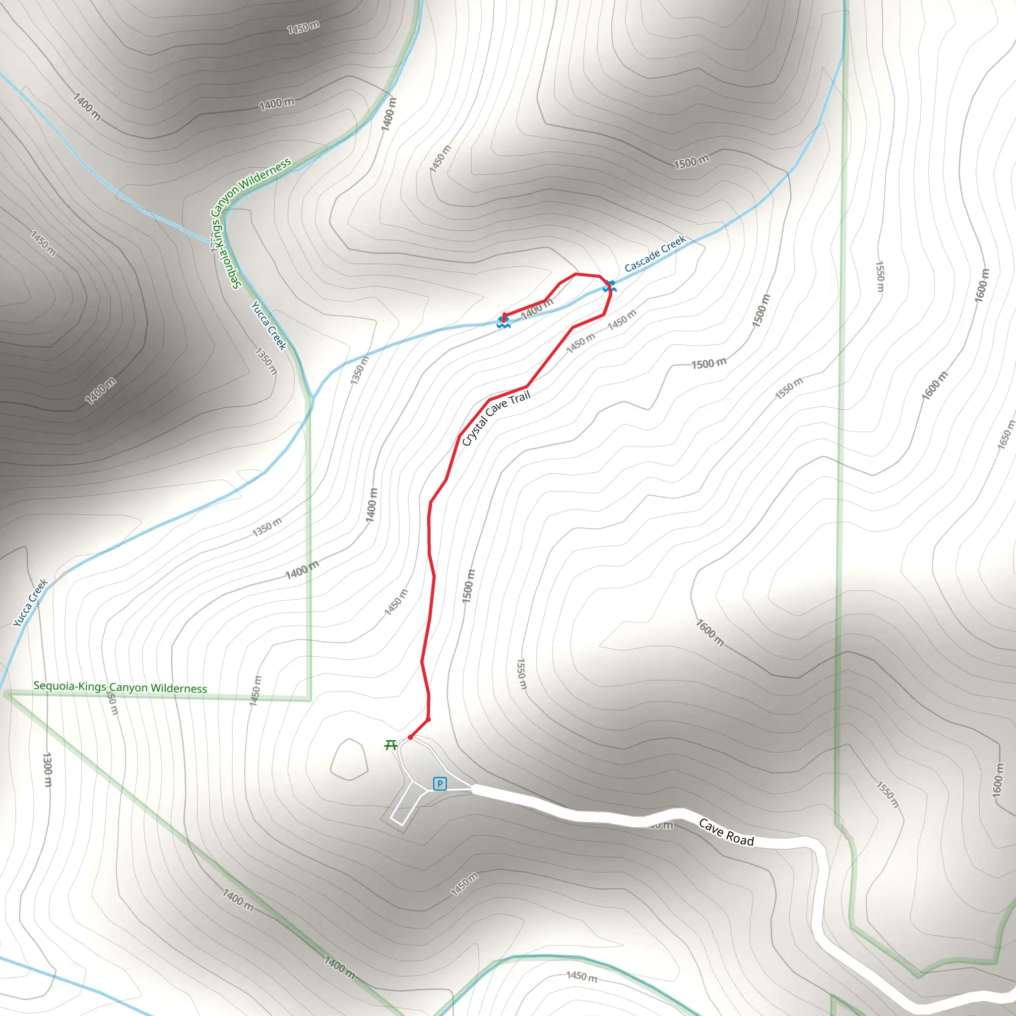 Crystal Cave mobile static map