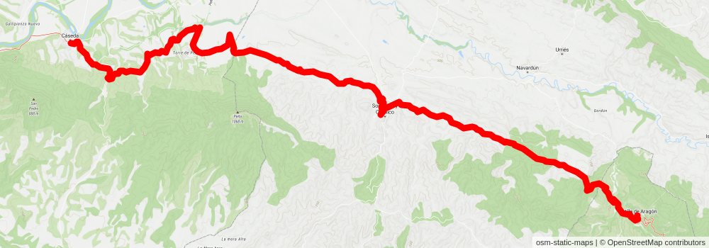 GR 1 Sender Historic stage 43 Map