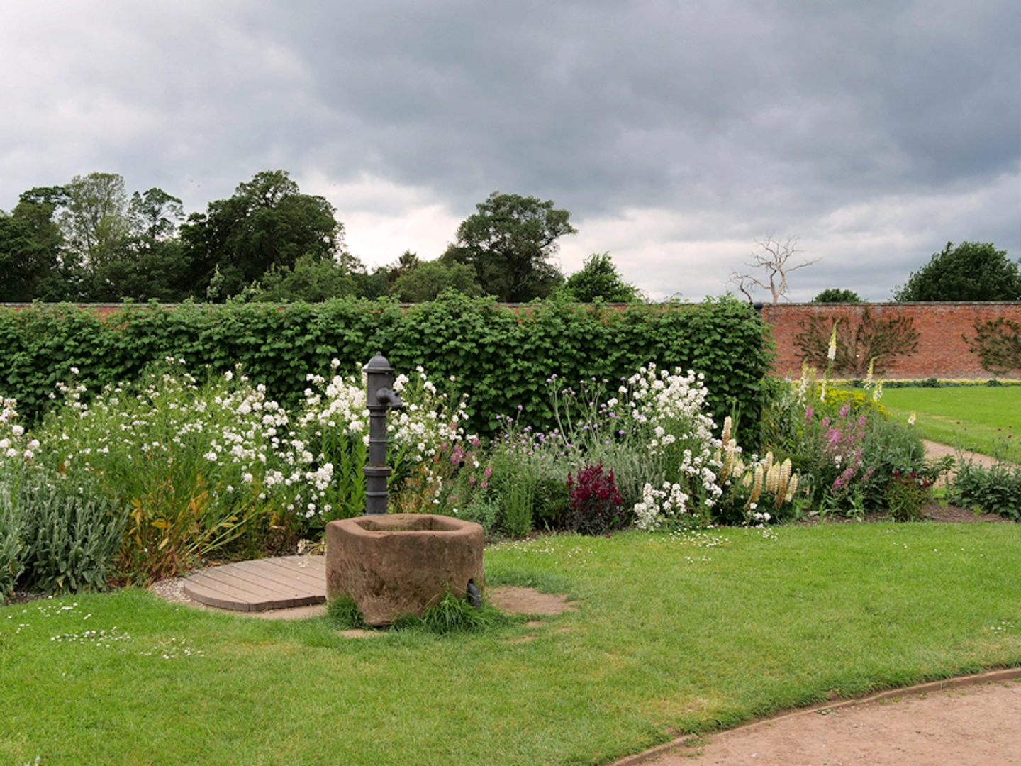 An image depicting the trail Attingham Park Loop and its surrounding area.