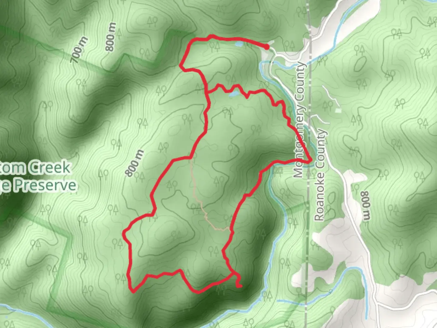 An image depicting the trail Johnston - Susan B Duval Loop Trail and its surrounding area.