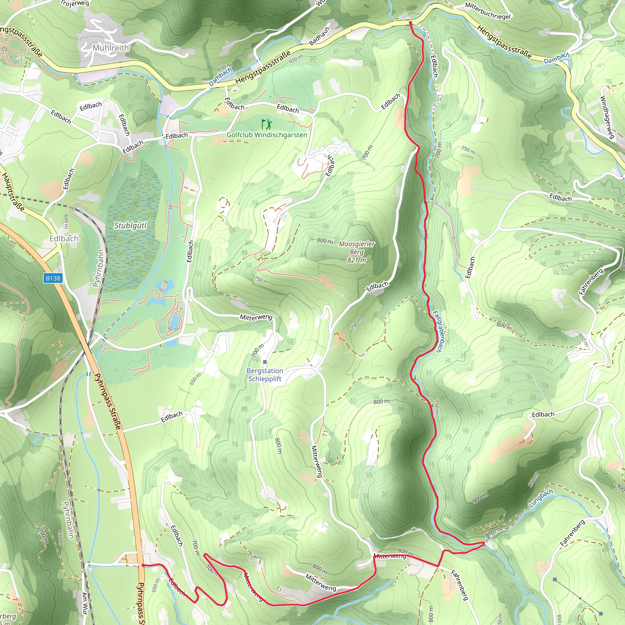 Fraitgraben mobile static map