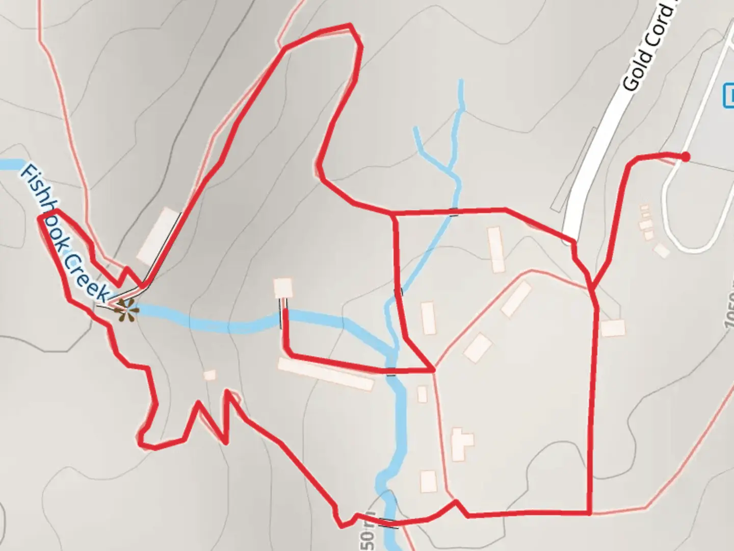 An image depicting the trail Sochi Hill and Mill Loop Trail and its surrounding area.