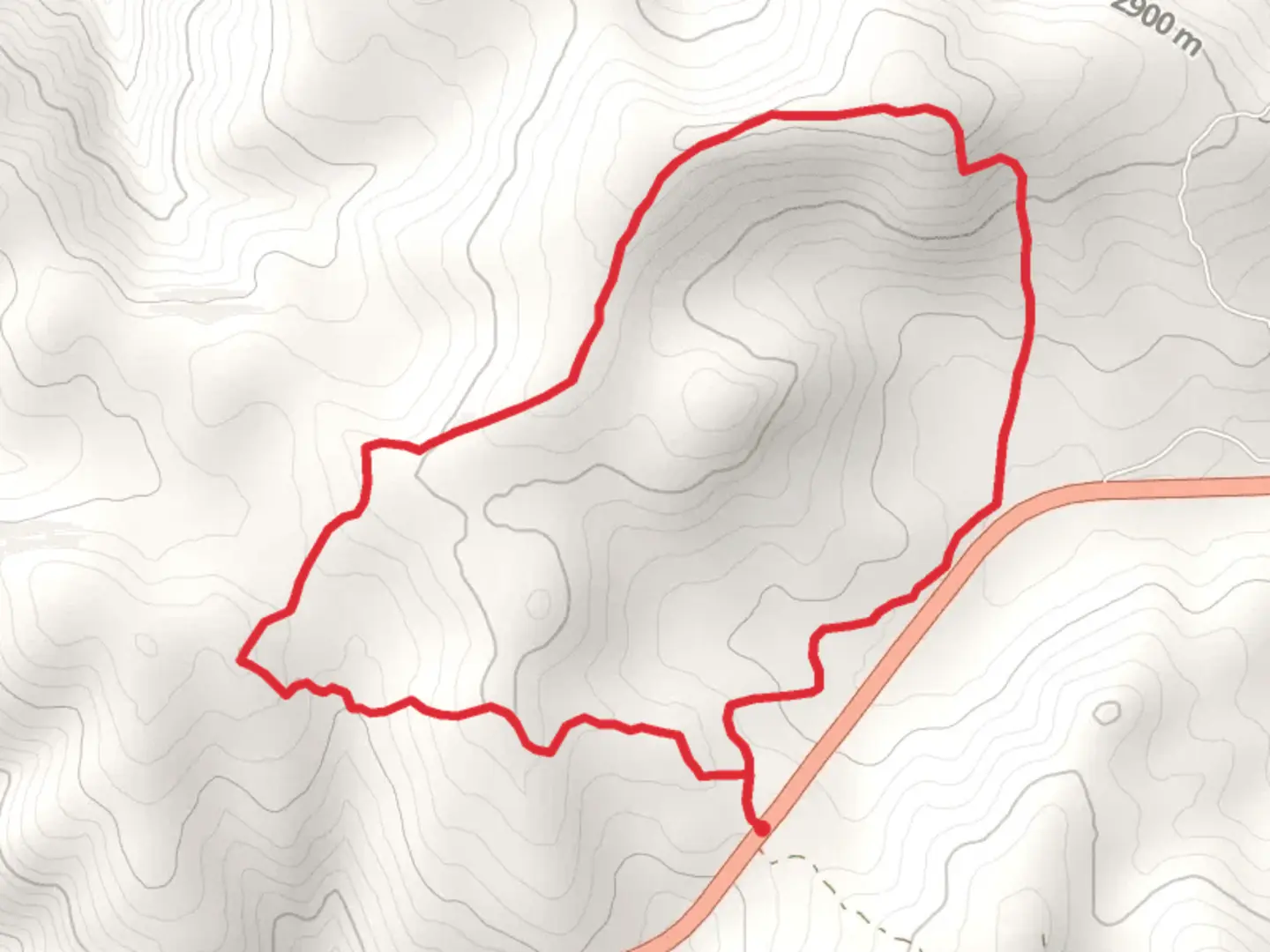 An image depicting the trail West Summit Loop and its surrounding area.