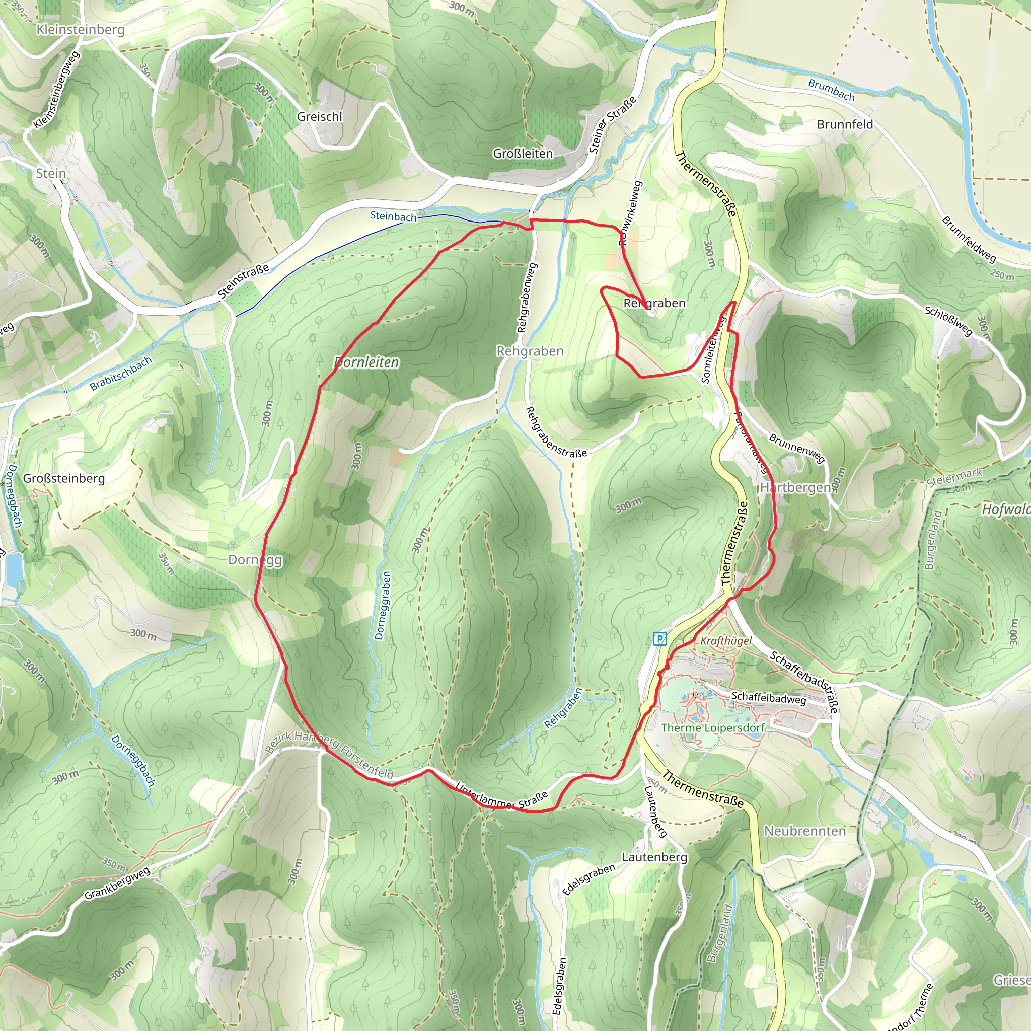 Kleiner Höhenrundweg mobile static map