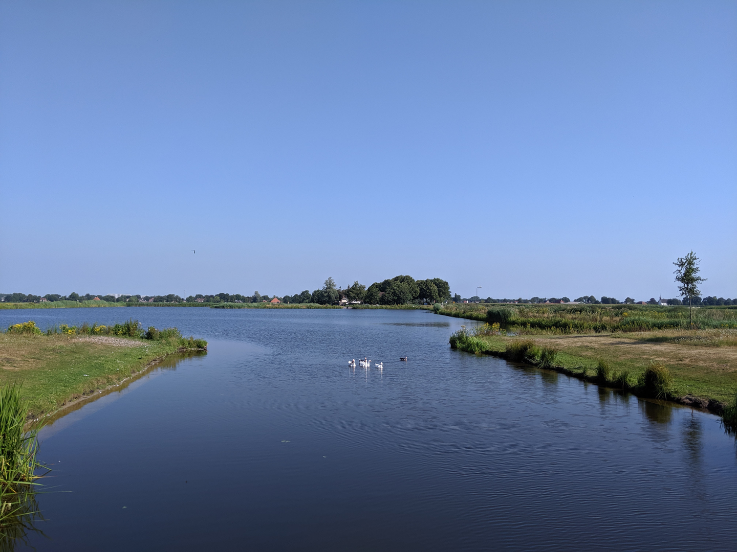 An image depicting the trail Himrikerpad, Zwarte Meer and Kleine Kiekenberg Loop and its surrounding area.