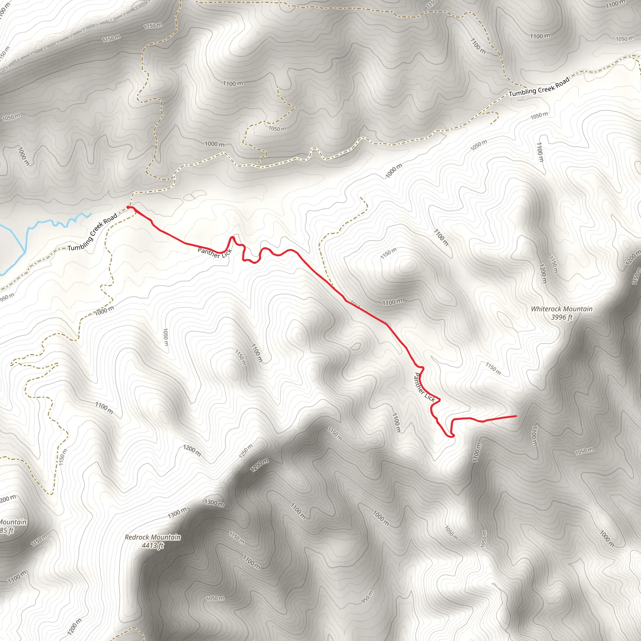 Brier Cove North walk mobile static map