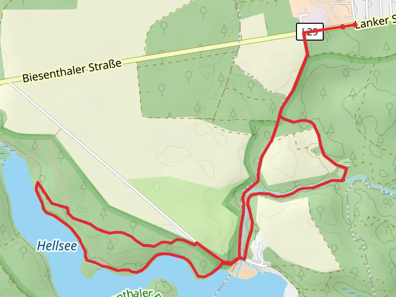 Hellsee and Hellmuhler Fließ Loop