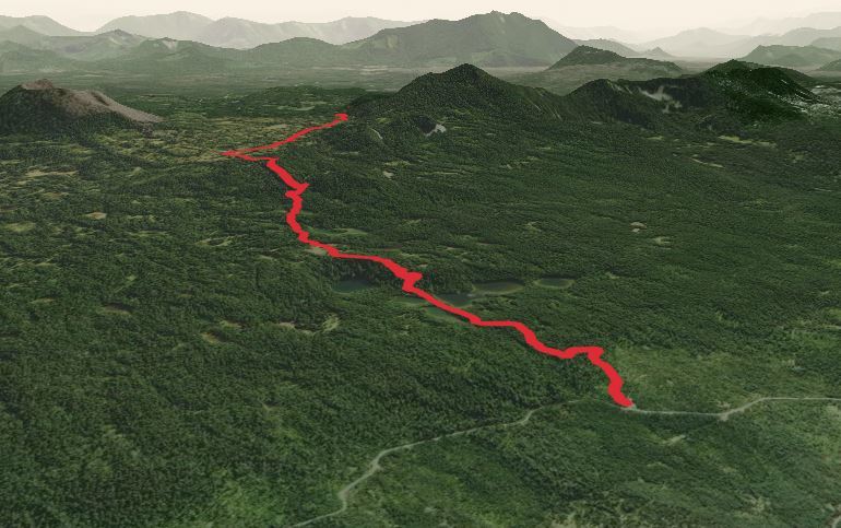 Thomas Lake and Blue Lake Trail