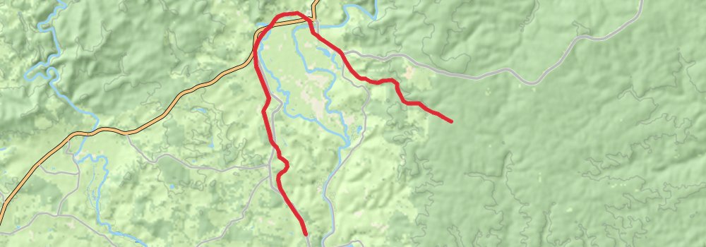 East Gippsland Rail Trail stage 2 Map