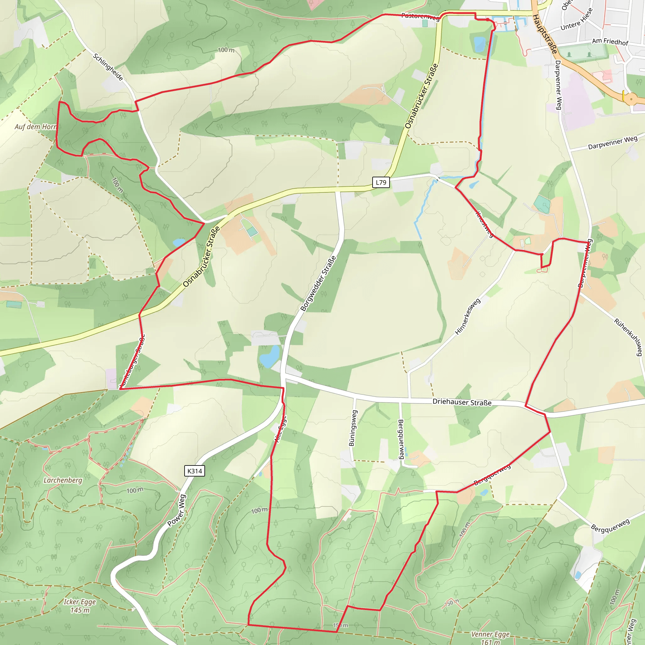 Diva Walk and Rundweg 1 mobile static map