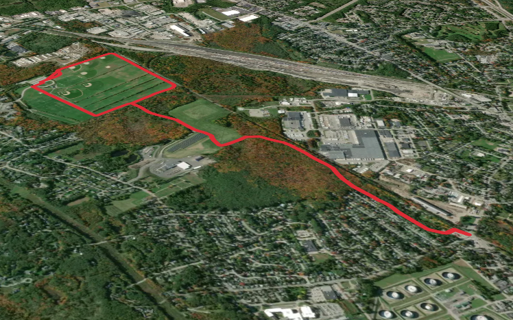 Wainwright Recreation Complex to Greenbelt Walkway