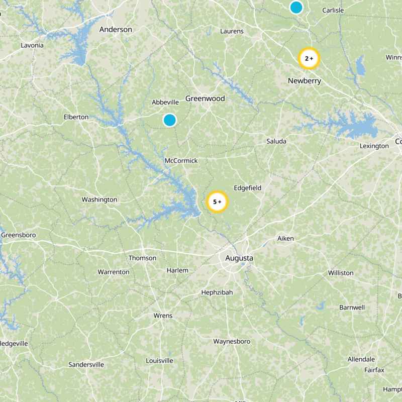 McCormick County Static Map