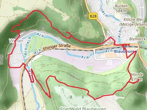 Hoernle via Eiszeitjaegerpfad