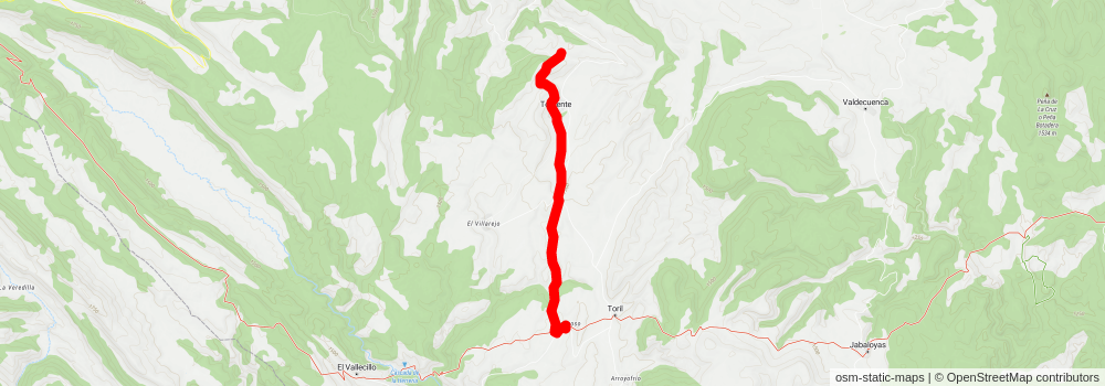 Bronchales - Masegoso PR TE 3 stage 3 Map