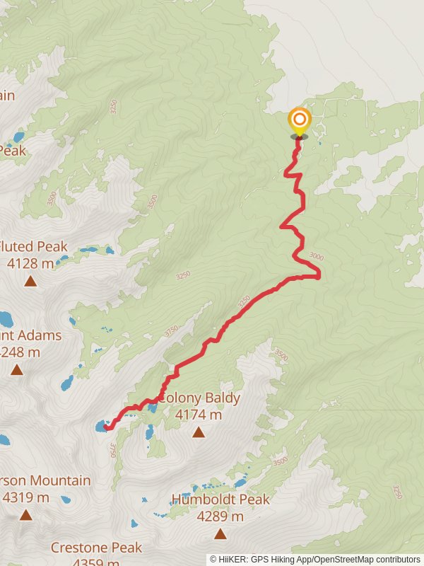 Macey Lake via Macey Creek