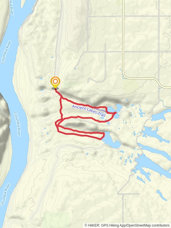 Dusty Lake Trail and Ancient Lake Trail