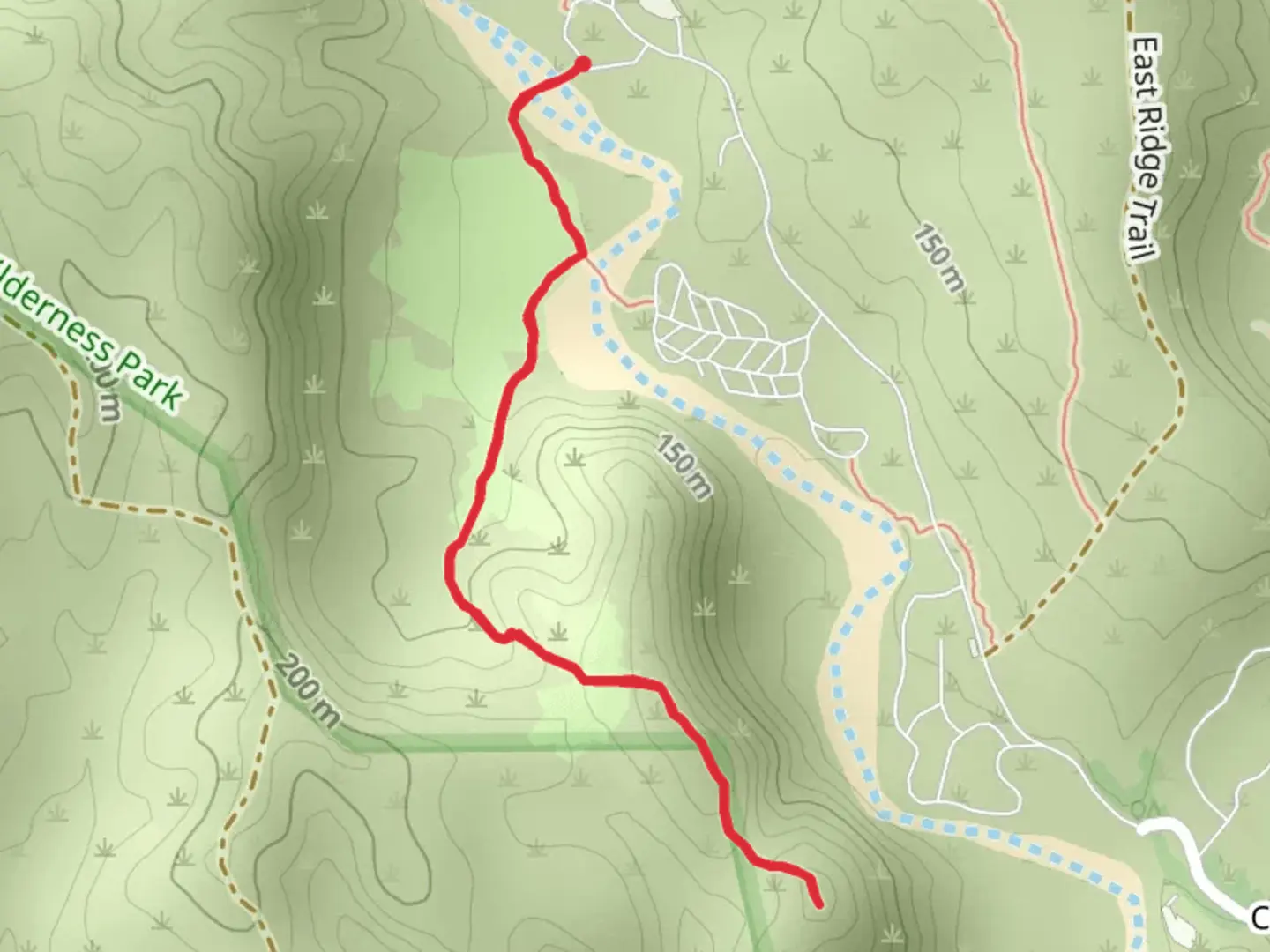 An image depicting the trail Pinhead Peak Trail and its surrounding area.