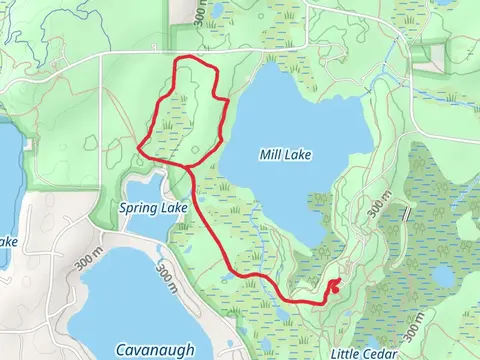Loop via Mill Lake