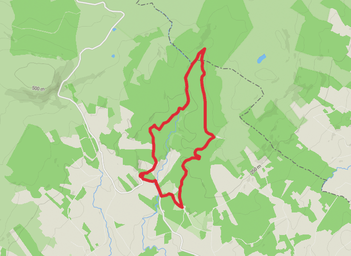 The Tullylacken Loop mobile static map