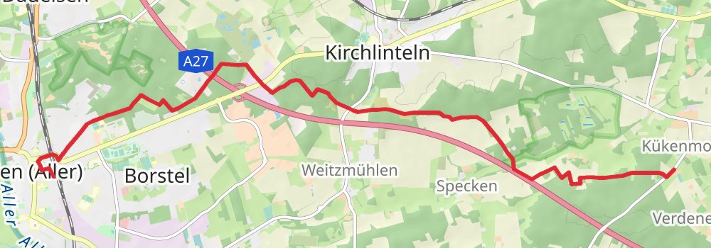 Freudenthalweg stage 8 Map