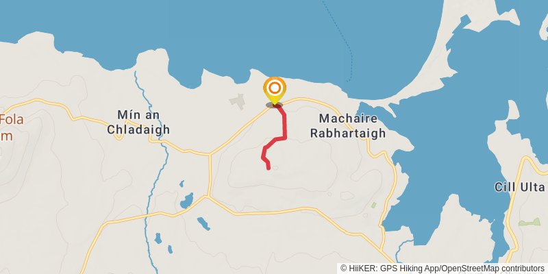 Slí Cholmcille spur 1 Map