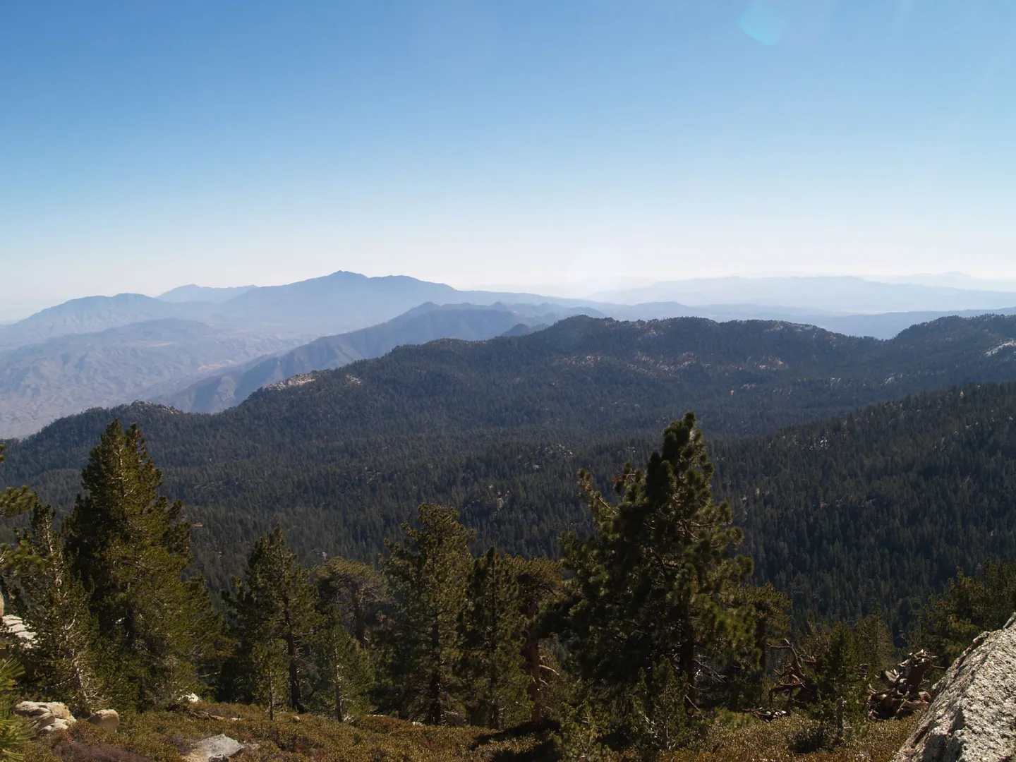 An image depicting the trail Cahuilla Peak via Shannon Trail and Earl Henderson Loop Trail and its surrounding area.