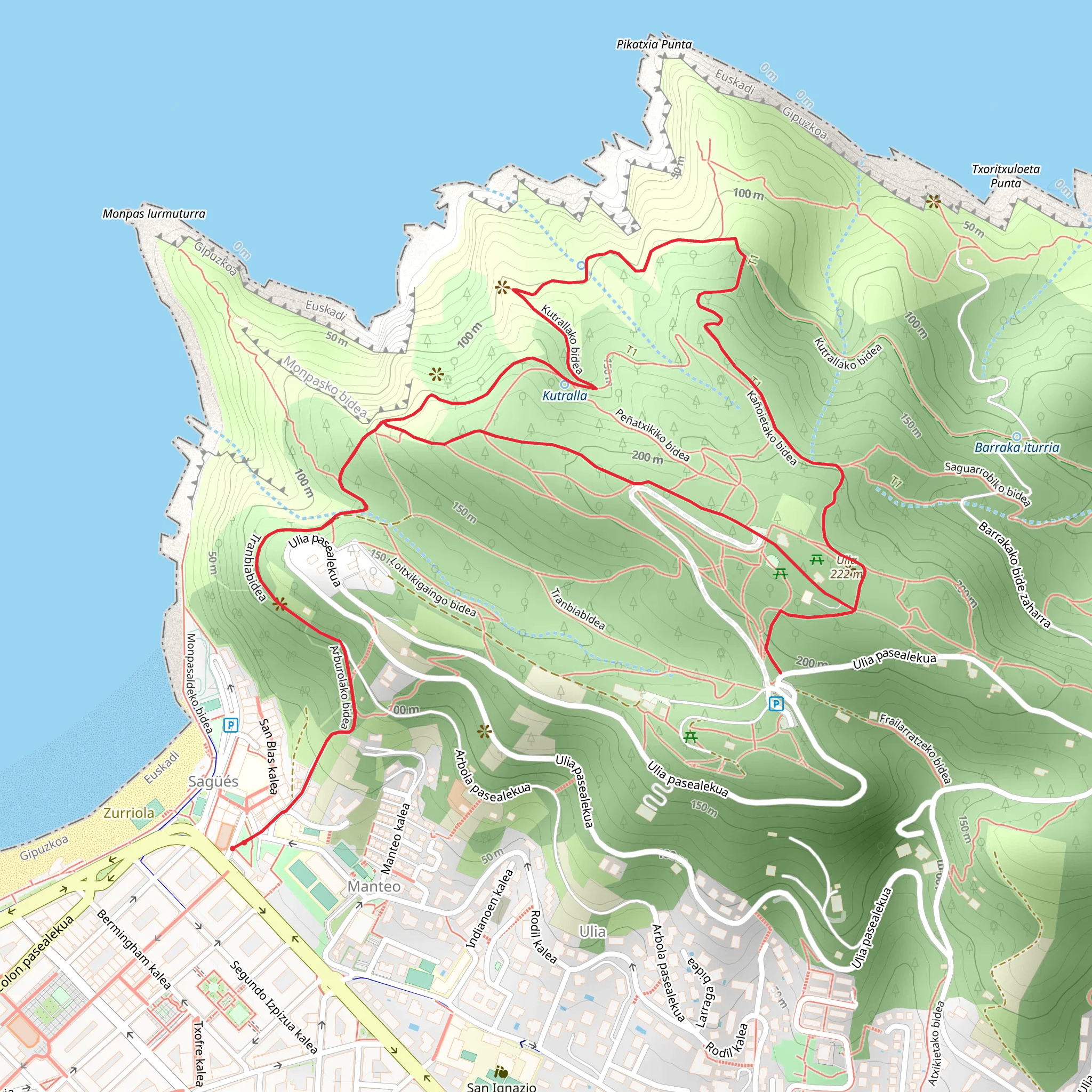 Ulia's Walk SL GI 33 mobile static map
