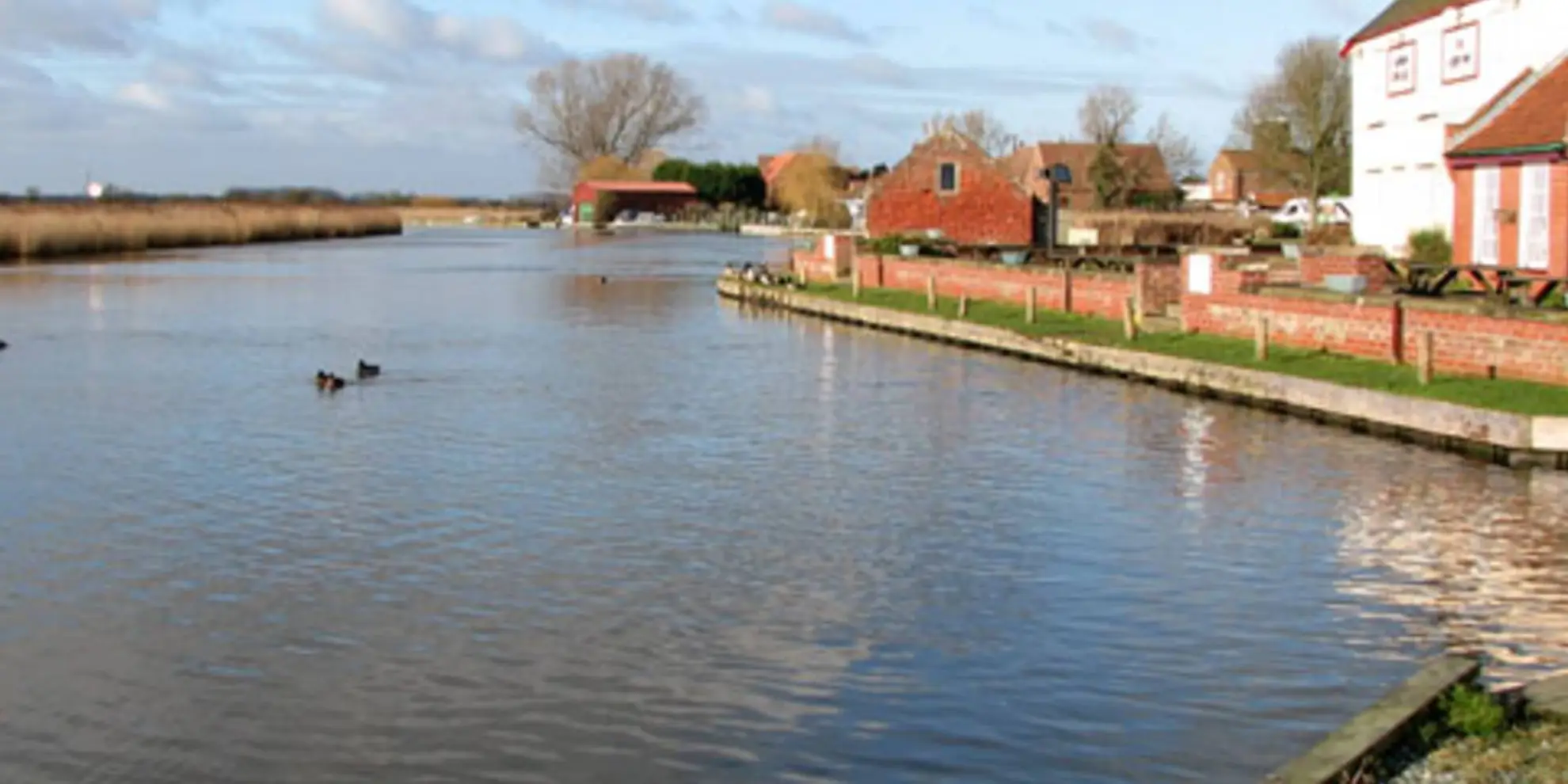 An image depicting the trail Stokesby and Muck Fleet from Fleggburgh and its surrounding area.