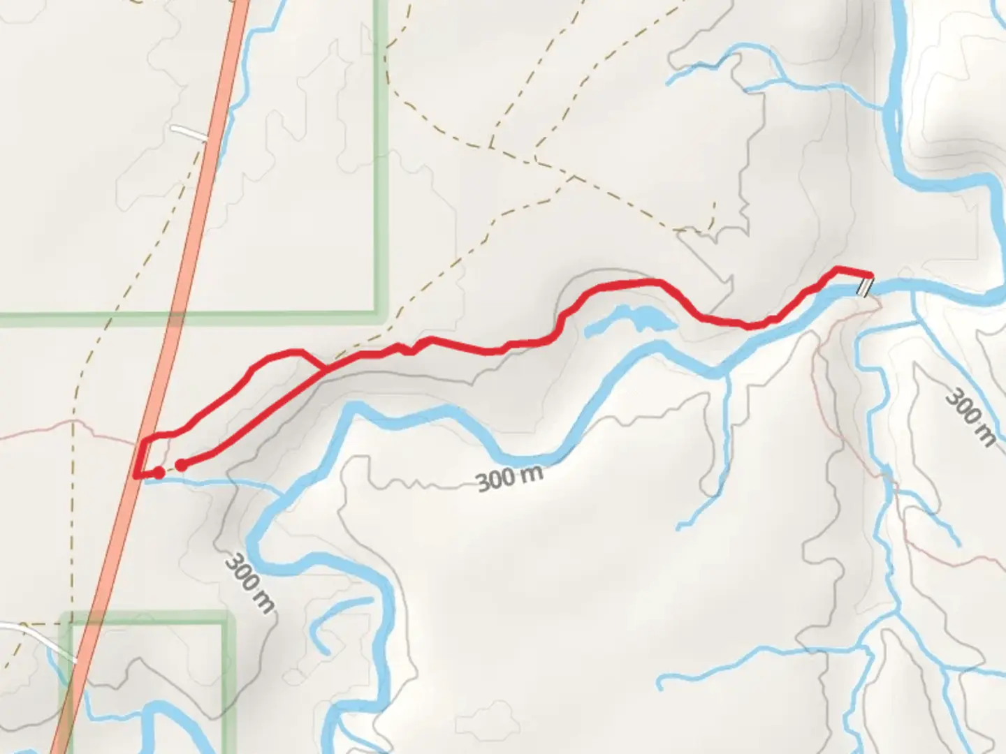 An image depicting the trail Baltimore River via NCT and its surrounding area.