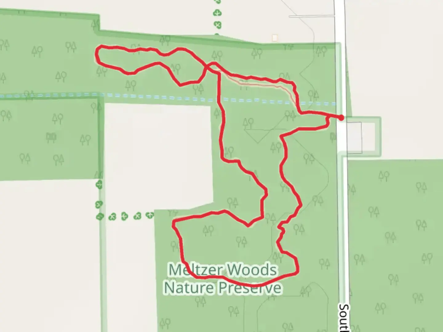 An image depicting the trail South 600 E Loop and its surrounding area.