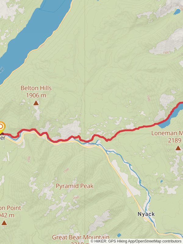 Harrison Lake via South Boundary