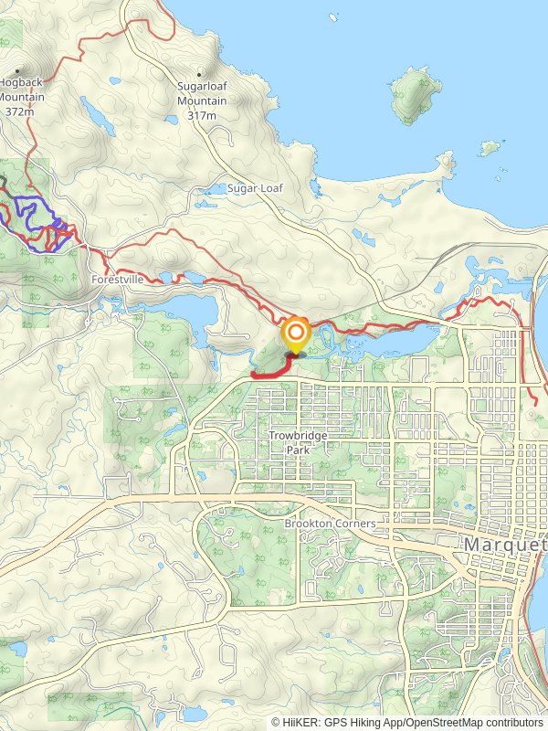 Collinsville along Dead River