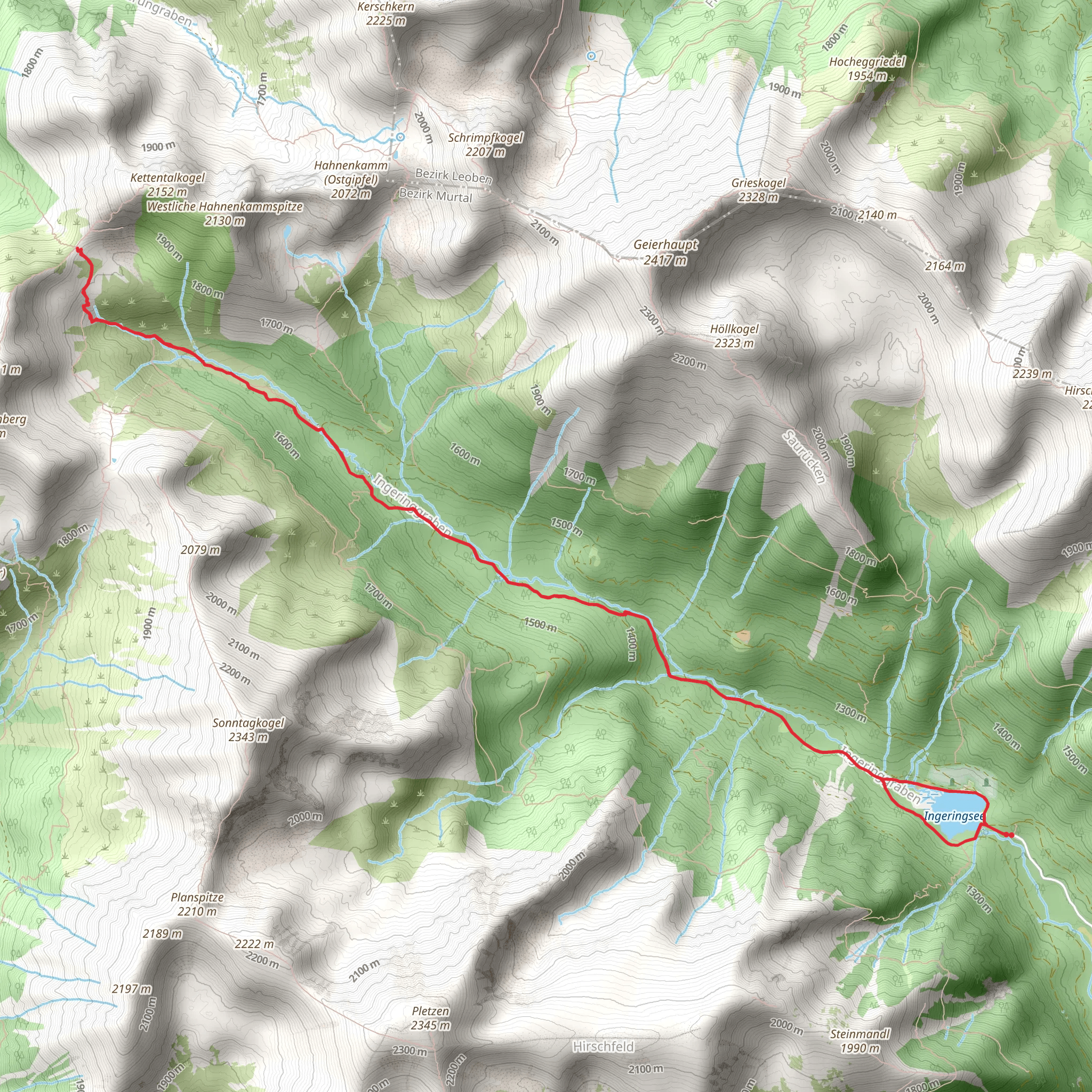 Ingeringsee - Kettentörl mobile static map