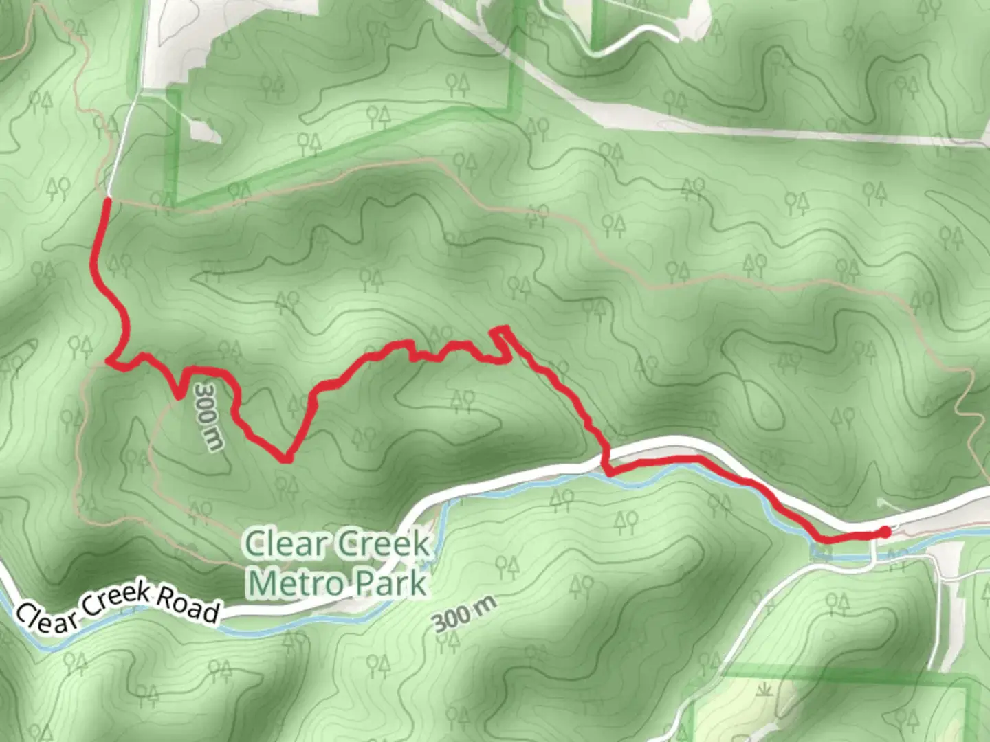 An image depicting the trail Creekside Meadows Trail and Hemlock Trail and its surrounding area.