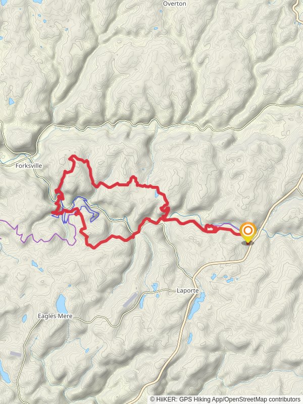 Loyalsock Creek via Loyalsock Trail